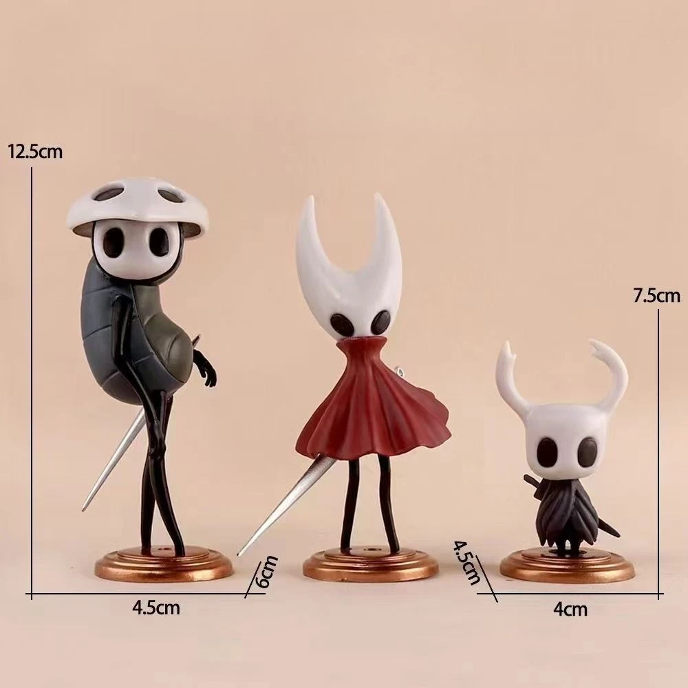 홀로우 나이트 인형 장식 피규어 장식품 모델 장난감 소년 생일 선물 게임 팬 선물