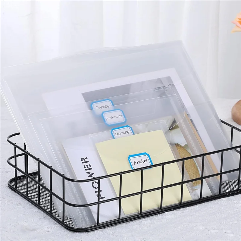 Latest Stamp And Die Storage Bag 5 Sizes For Cutting Stencil For Card Making Clear Stamp Storage With Label Stickers