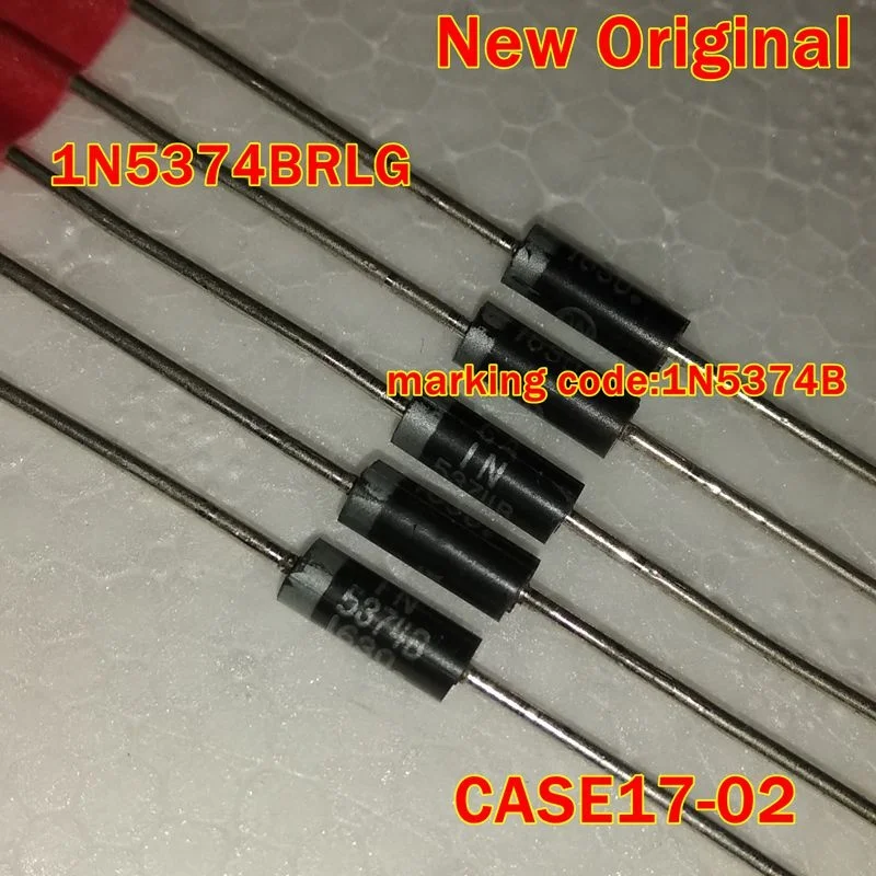 

5Pcs to 300Pcs 1N5374Brlg Case17-02 New Original Marking Code:1N5374B 5 Watt Surmetic Tm 40 Zener Voltage Regulators