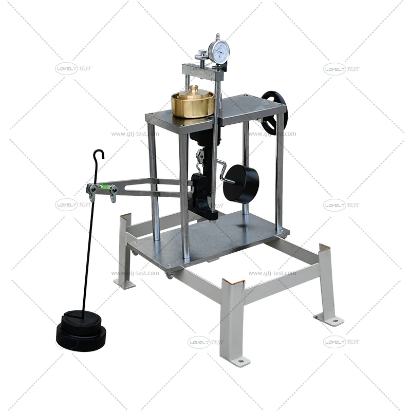 Portable Soil Consolidation Testing Apparatus Gauge Oedometer