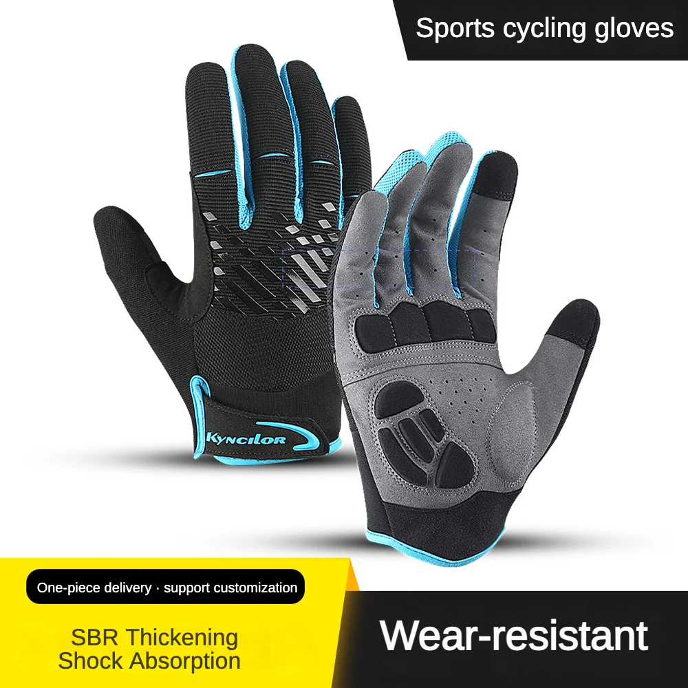 

Cycling Gloves Men Women Shockproof Mittens MTB Road Bicycle Motorcycle Accessories Touchscreen Gloves Full Finger Bike Gloves