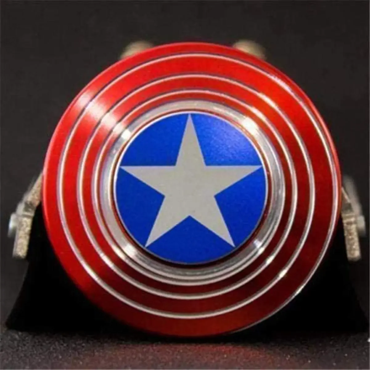 Metal Fidget Spinner Superhero Fast Bearing Finger Hand Spinner gyro EDC ADHD Rotation Anti Stress Aluminum alloy