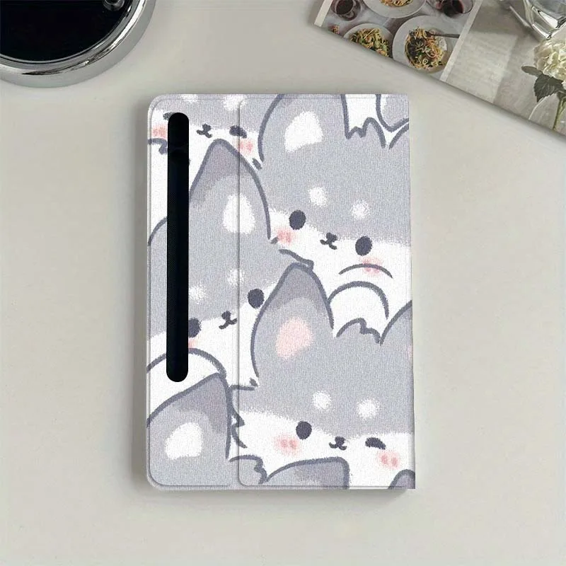 Panda Fox Kitten Cartoon For Samsung Galaxy Tab S7 S8 S9 S10 11 12.4 13.1 FE Plus Lite Inch Cover Tablet Case