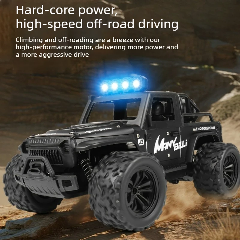 Cool Stuf Toy Car Funny Gift-1:16 Alloy Climbing Off-road Rc Truck,Remote Control Car,High-speed 4WD Rc Drift Car,Toys for Boys