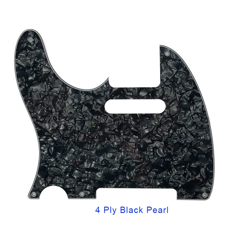 Xinyue Parts - For Left Hand US Standard 5 Screw Holes 52Year Tele Telecaster Guitar Pickguard Scratch Plate Multicolor Choice