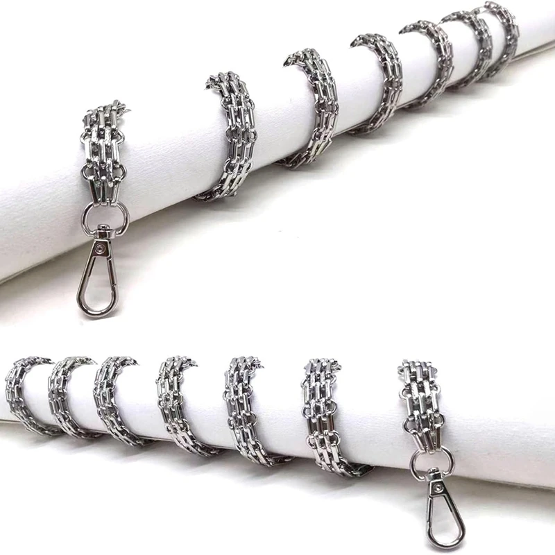 BAAG-Iron أشرطة محفظة واسعة سلسلة حزام بديل لحقائب اليد 47 بوصة/120 سم