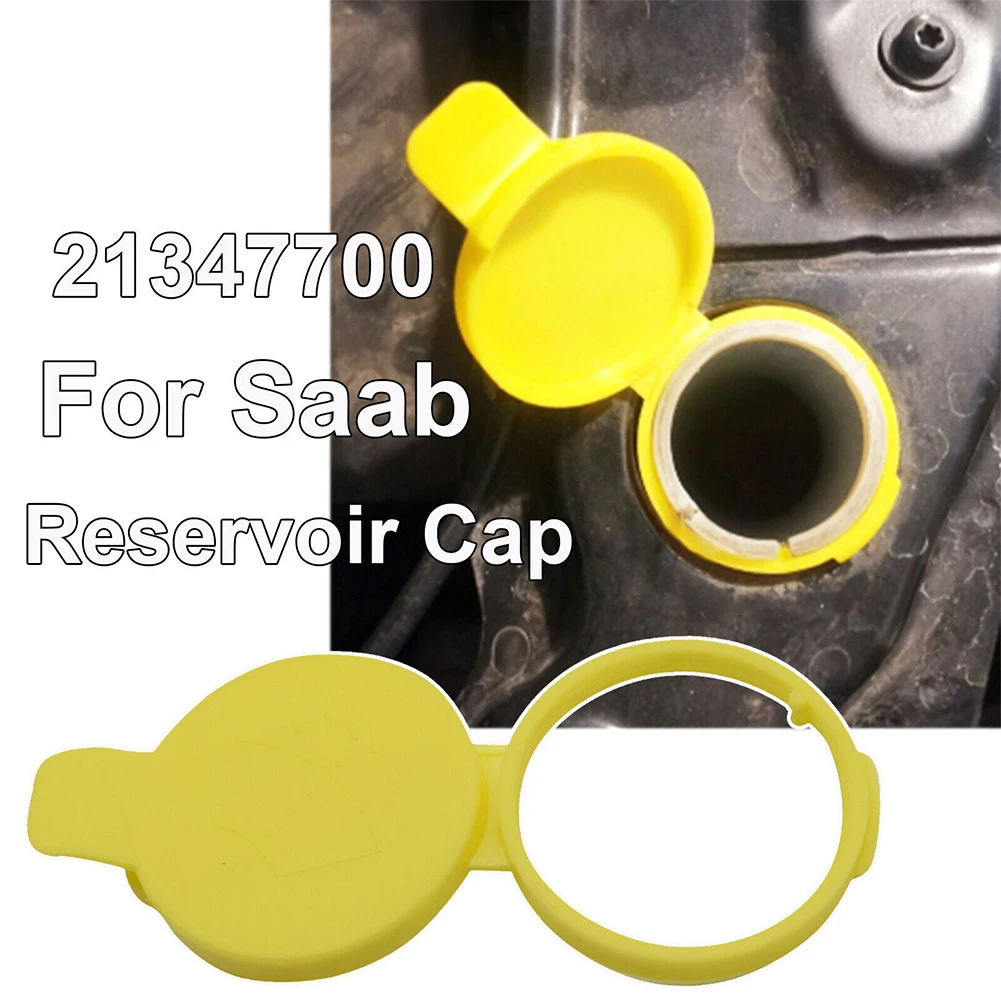 1 PC Car Windshield Wiper Washer Fluid Reservoir Lid Cover Tank Bottle Pot Cap For Saab 9-3 9-3X 9-5 21347700 Auto Exterior Part