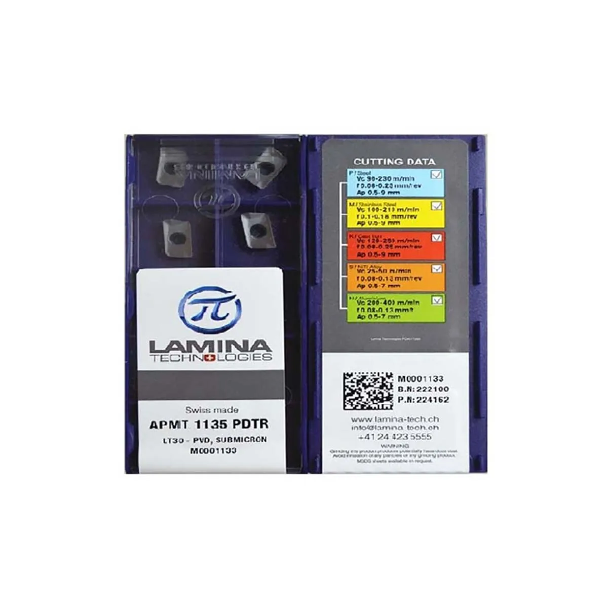 Lamina 100% Originele Apmt APMT1604 APMT1135 APMT0903 APMT160408 Pdtr LT30 Tool Inserts Carbide Frezen Draaien Frees