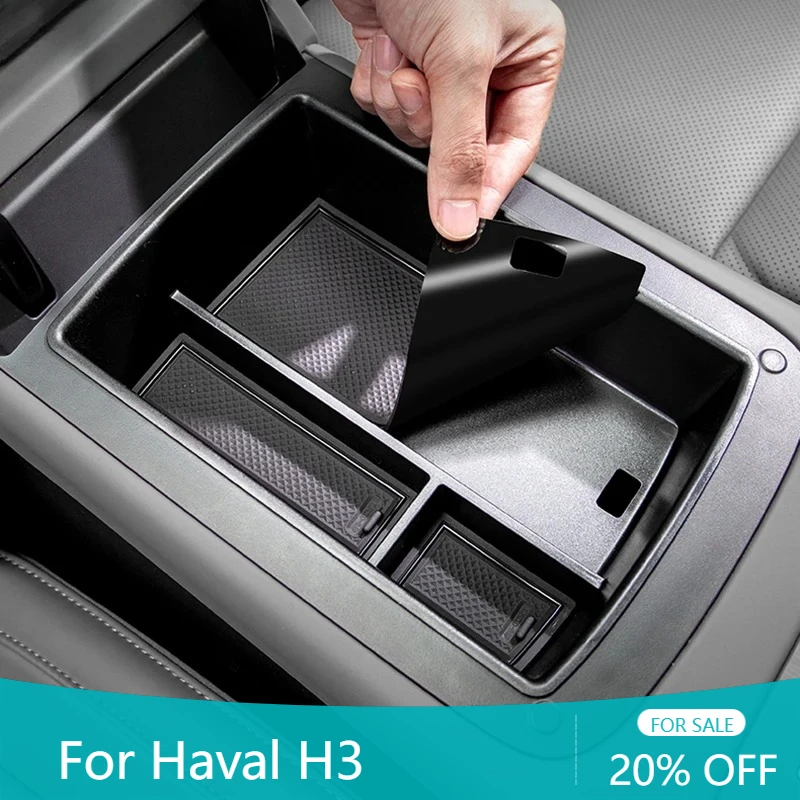 

For Haval H3 2024 2025 Car Styling Armrest Box Storage Box Central Control Storage Box Interior Organizer Auto Accessories