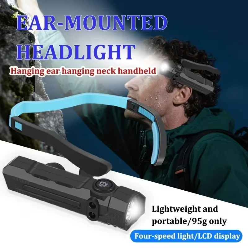 1-2pcoutdoor-led-farol-sensor-de-movimento-recarregavel-a-prova-dwaterproof-agua-destacavel-maos-livres-farol-para-acampamento-caminhadas-pesca-trabalho