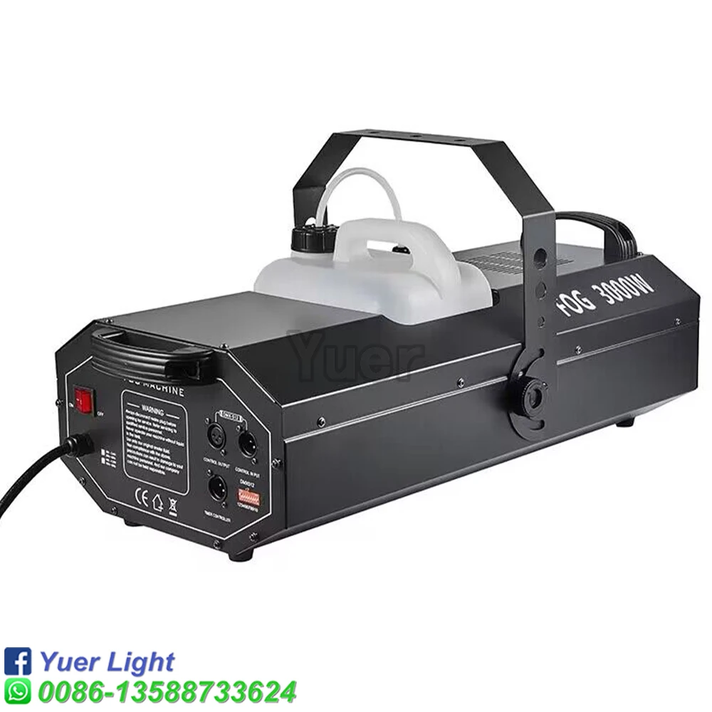 YUER 3000w Stage Effect Powful Smoke Haze Fog Machine Dmx512 Remote Control For Bar Club Professional Stage Dj Equipment