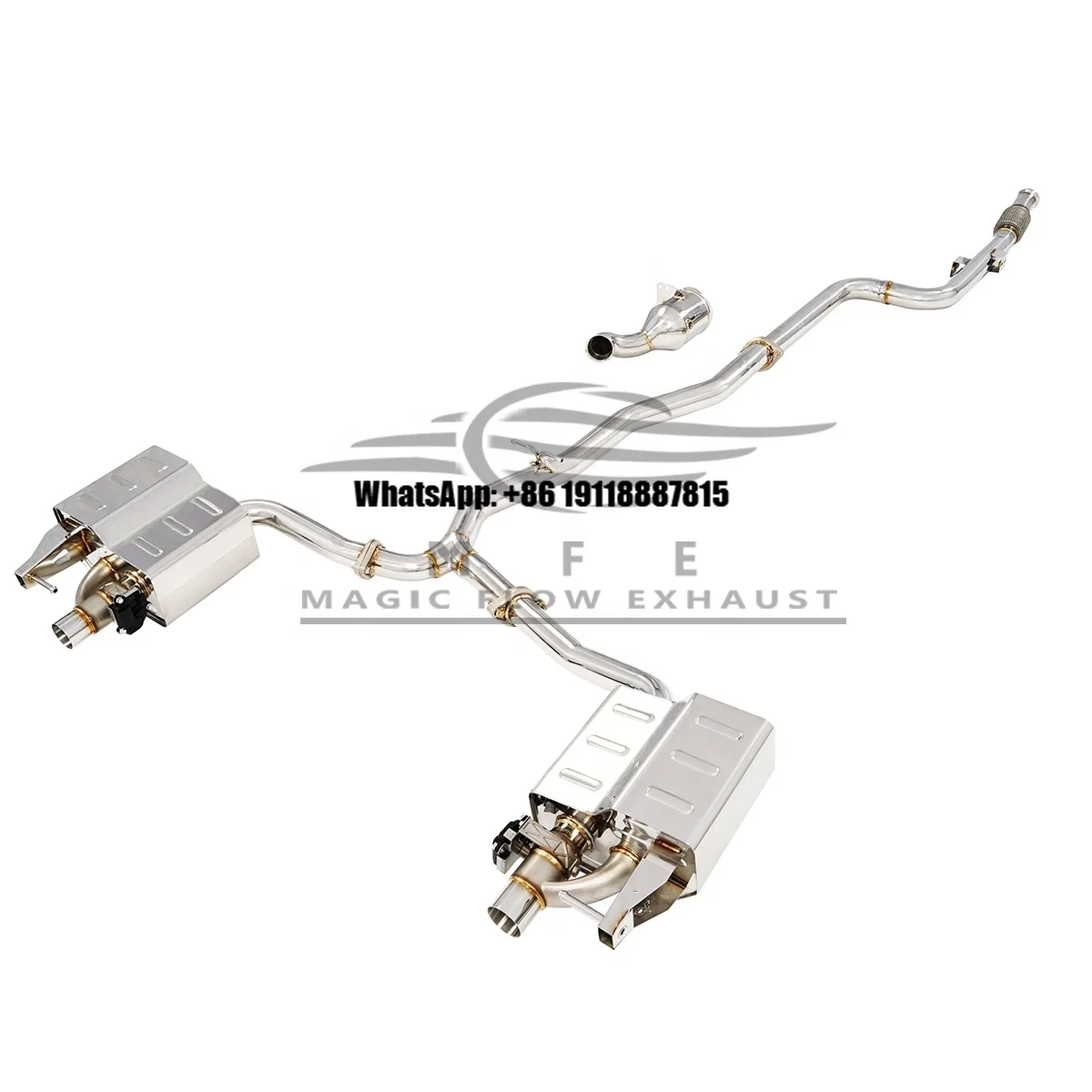 

Long Warranty Full Set Exhaust Muffler Catback for Mercedes-Benz W205 2.0T C Class C200 C250 C300 2014-2021