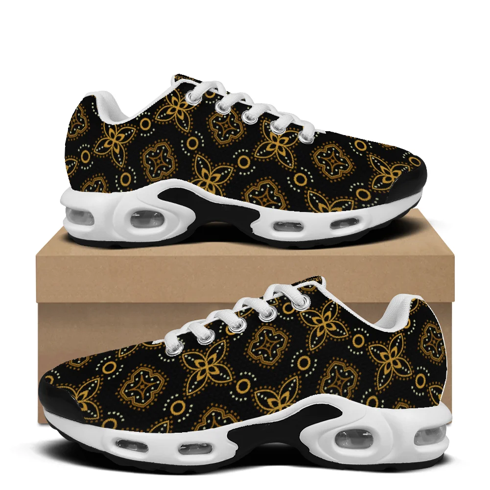 

Roman-style patterned casual air-cushioned shoes with a breathable mesh upper suitable for both men and women