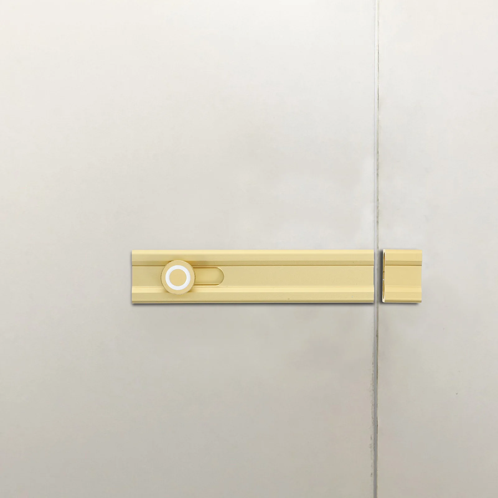 

Adhesive Door Latch Lock No-Drill Reinforced Bolt Night Glow For Bathroom French Sliding Doors Flush Bolt Screen Door Gate