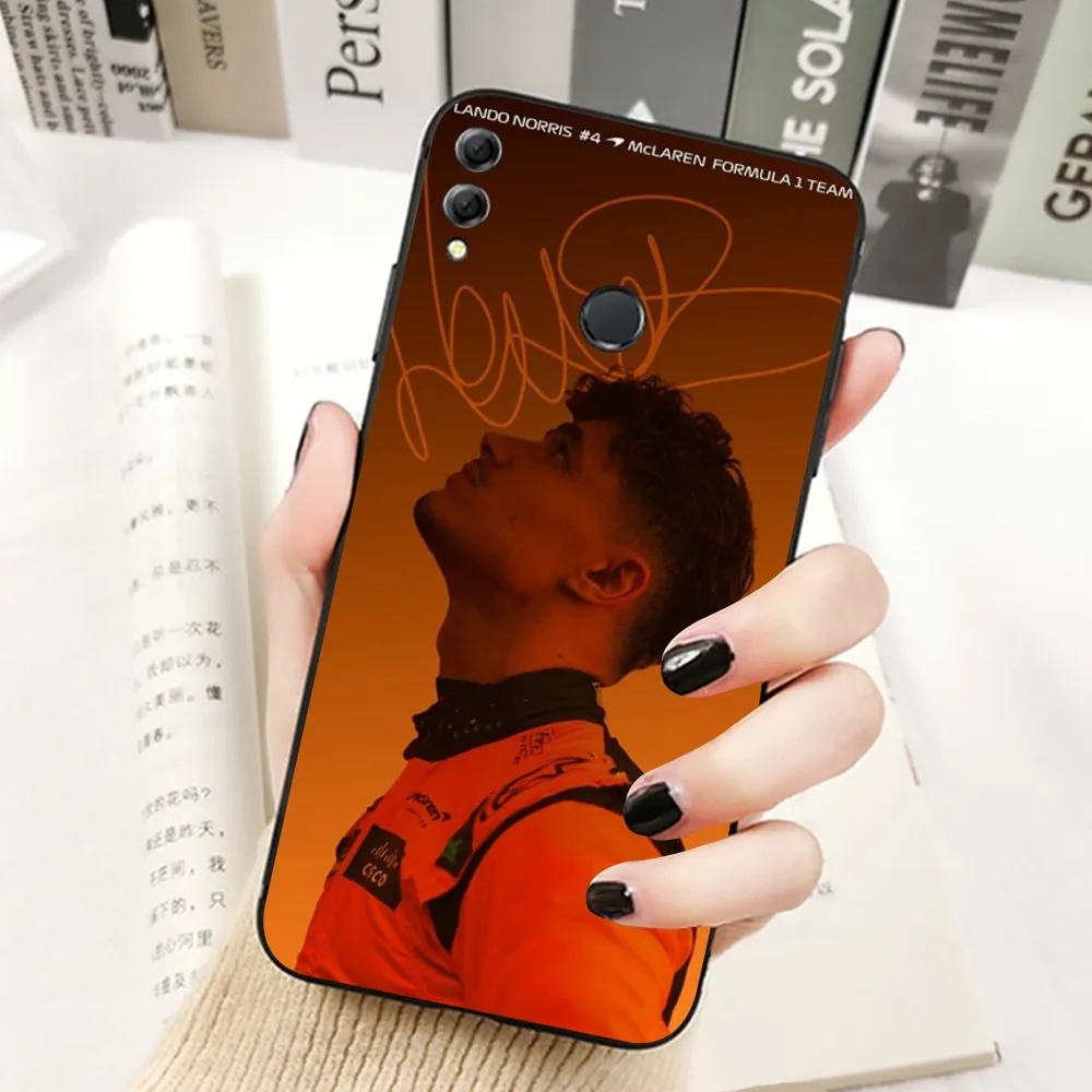 F1 Formula 1 L-Lando N-Norris Phone Case For Huawei Honor 10 Lite 9 20 7A 9X 30 50 60 70 Pro Plus Soft Silicone Cover