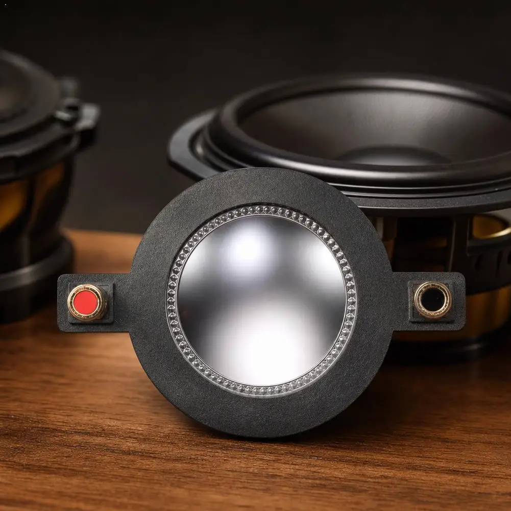 Premium 44.4mm Titanium Film Diaphragm Tweeter Voice Coil Membrane DIY Part For HiFi Audio Replacement