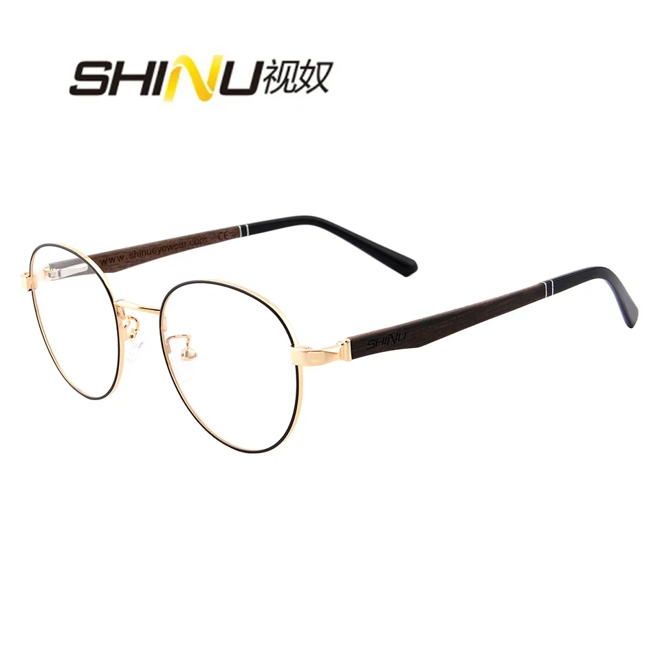 

SHINU брендовые очки для чтения женские прогрессивные мультифокальные очки для чтения женские деревянные роскошные очки для мужчин с диоптриями на заказ
