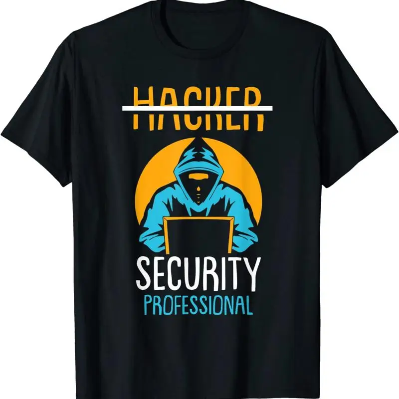 New Limited Hacker Security Professional It Hack Computer Hacking T Shirt