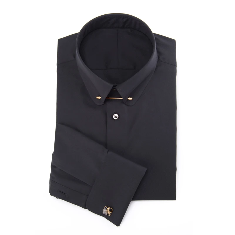 blue dress for baby girl Modena Men's Regular Fit French Cuff Solid Dress Shirt – Colors – Adam Baker