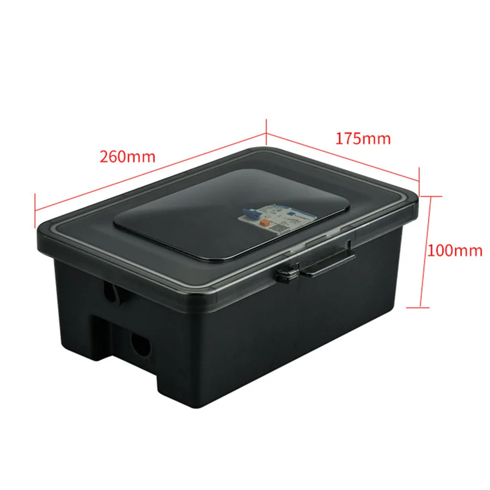 Outdoor Waterproof Socket Box IP65 With Leakage Protection 15A Car Charging Box 1P40ARCD Circuit Breaker 260*175*100mm Home Plug