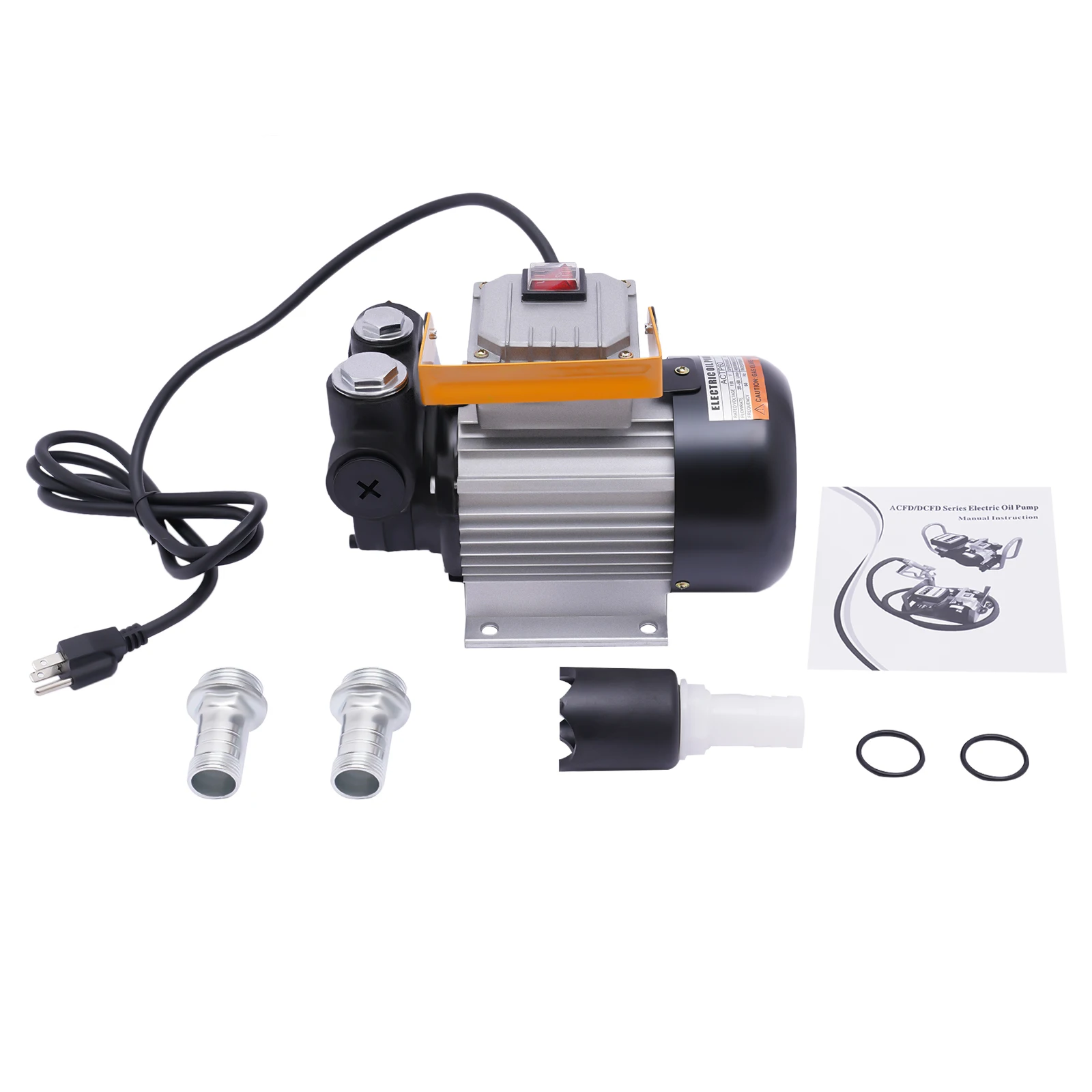 550W 110V AC 60L/min Electric Oil Pump Fuel Transfer Pump Self Priming 16GPM Commercial ACTP60