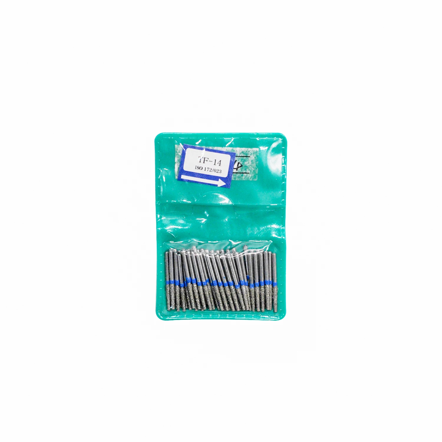 50Pcs Dental 1.6mm Diamond FG High Speed Burs TF Series for Teeth Polishing Smoothing Professional Dentist Care Tools