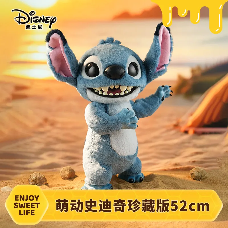 

Disney Potdemiel Stitch Plush Doll Movie Version Vinyl Collectible Figure Collection Decor Birthday Gift For Adult Collectors