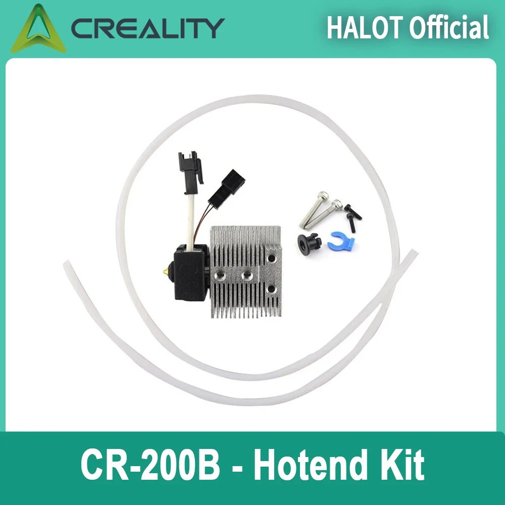 CREALITY CR-200B Hotend Kit Extruder Heater Hot End Nozzle Kit Metal Heater Block Silicone Cover For CR-200B 3D Printer Parts