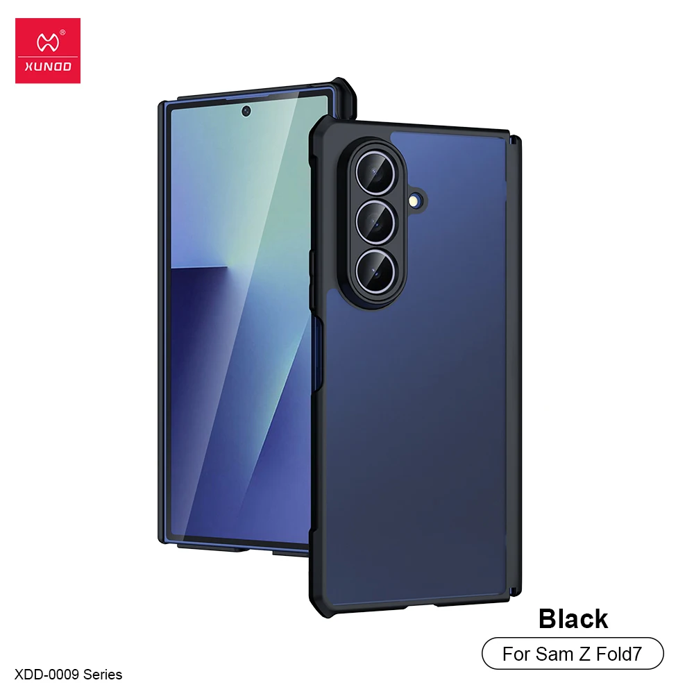 Xundd For Samsung Galaxy Z Fold 7 Case ,Airbag Shockproof Shell with Automatic Springback Hinge Protection Upgrade Half Case - náhled 2