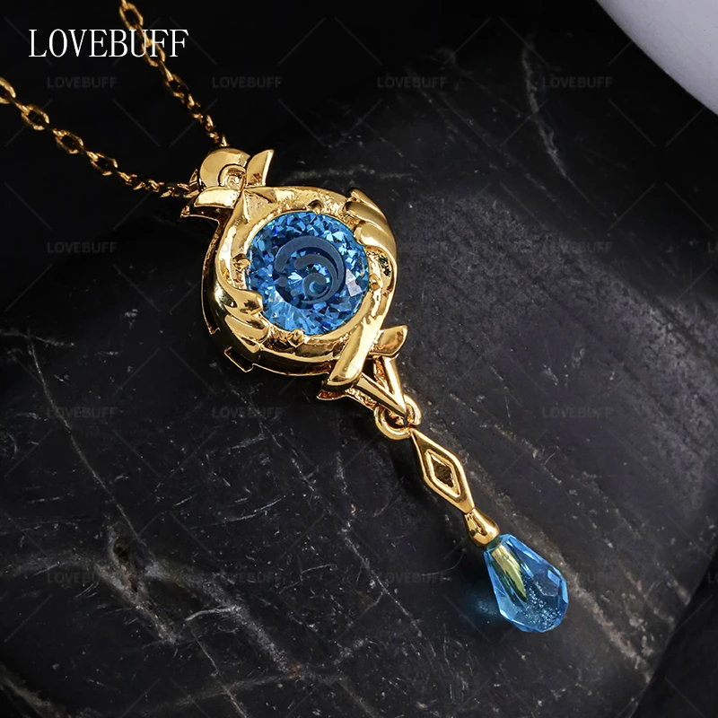 

Game Anime Genshin Impact Furina Eye of God Series Give to friends Pendant Britbday gift Fashion collarbone necklace