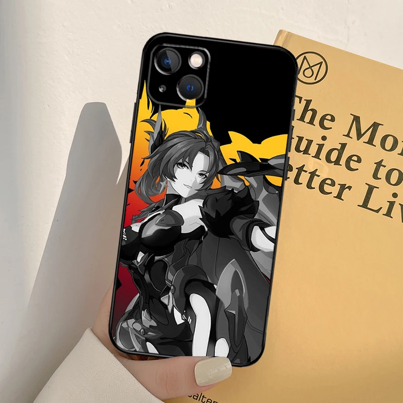 حافظة هاتف Honkai Impact 3rd لهاتف iPhone 17 Pro Max 17 Air 17 Pro غطاء ممتص للصدمات ناعم