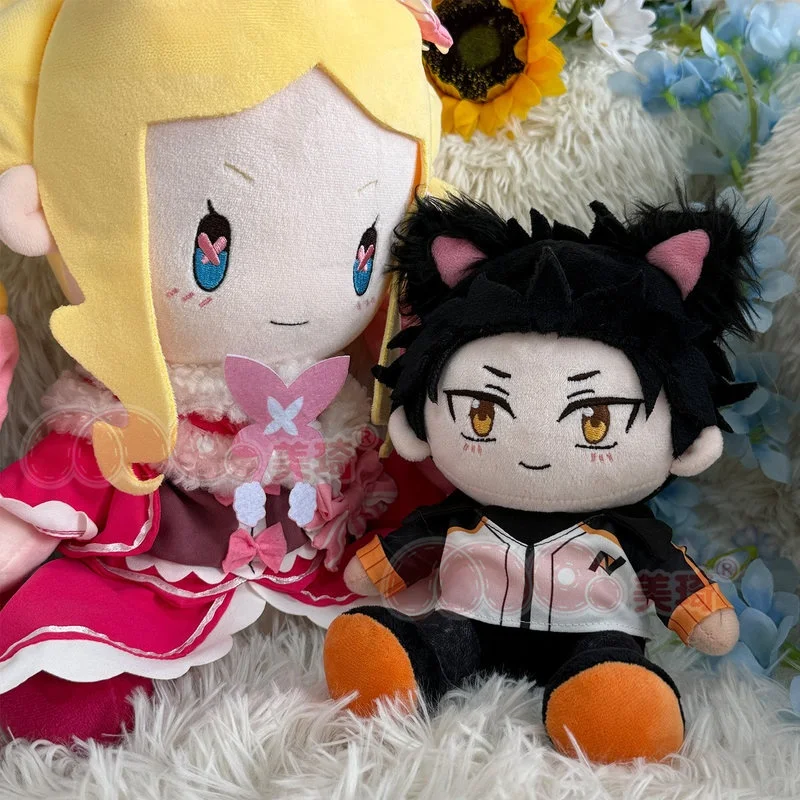 Rezero Starting Life In Another World Natsuki Subaru Cotton Doll Anime Peripheral Meiqi 17cm Plush Toy Authentic Figurine