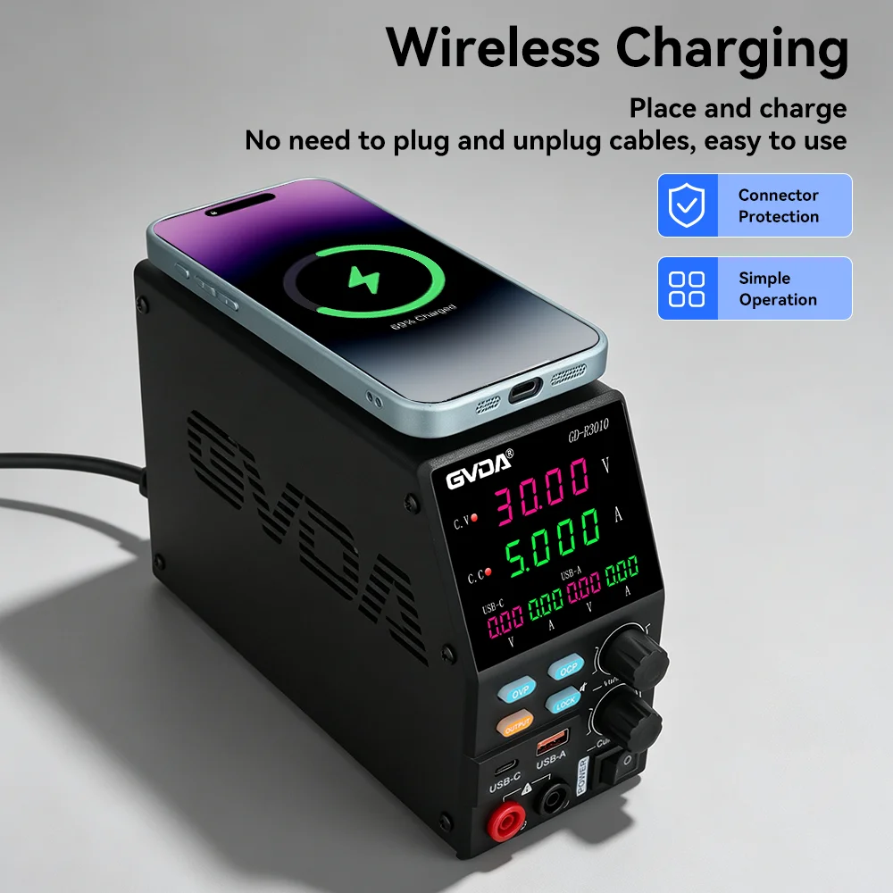 GVDA, alimentation électrique  - High Precision Dc Power Supply 30V 10A avis et prix