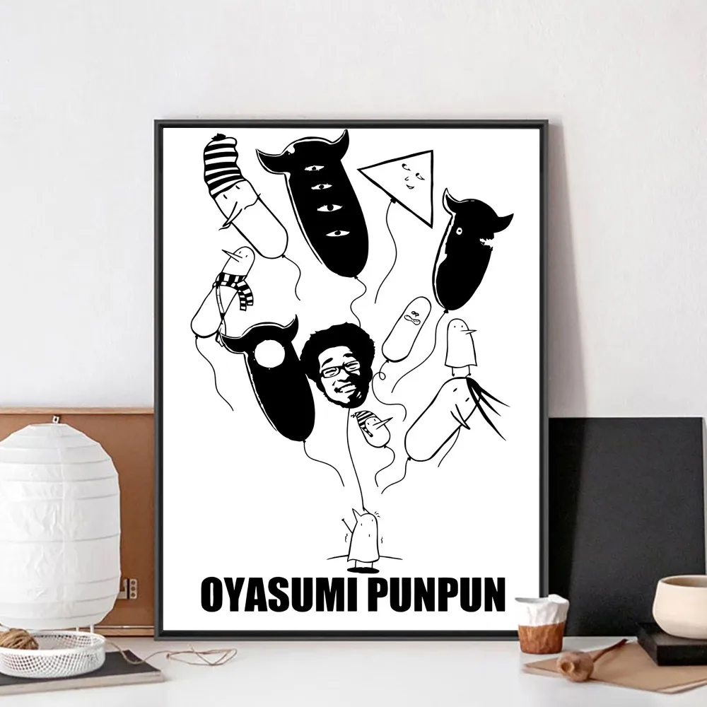 Oyasumi Punpun (Goodnight Punpun) Manga Poster No Framed Kraft Club Bar Paper Vintage Wall Art Painting Bedroom Study Stickers