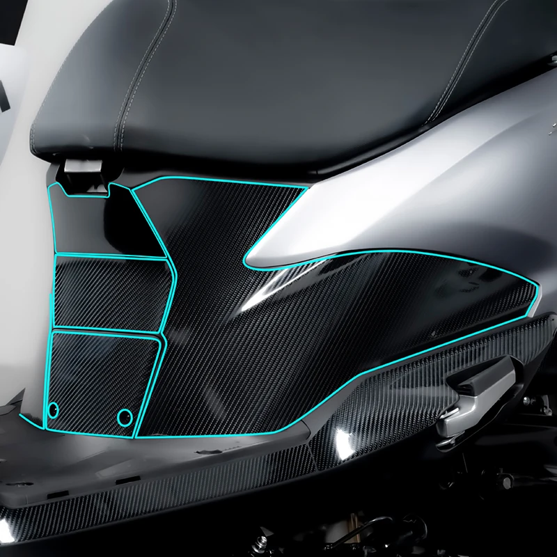 For SUZUKI UY125 2022 2023 New Design Carbon Fiber Protective Stickers Fairing Kits Motorcycle Plastic Decorative Accessories