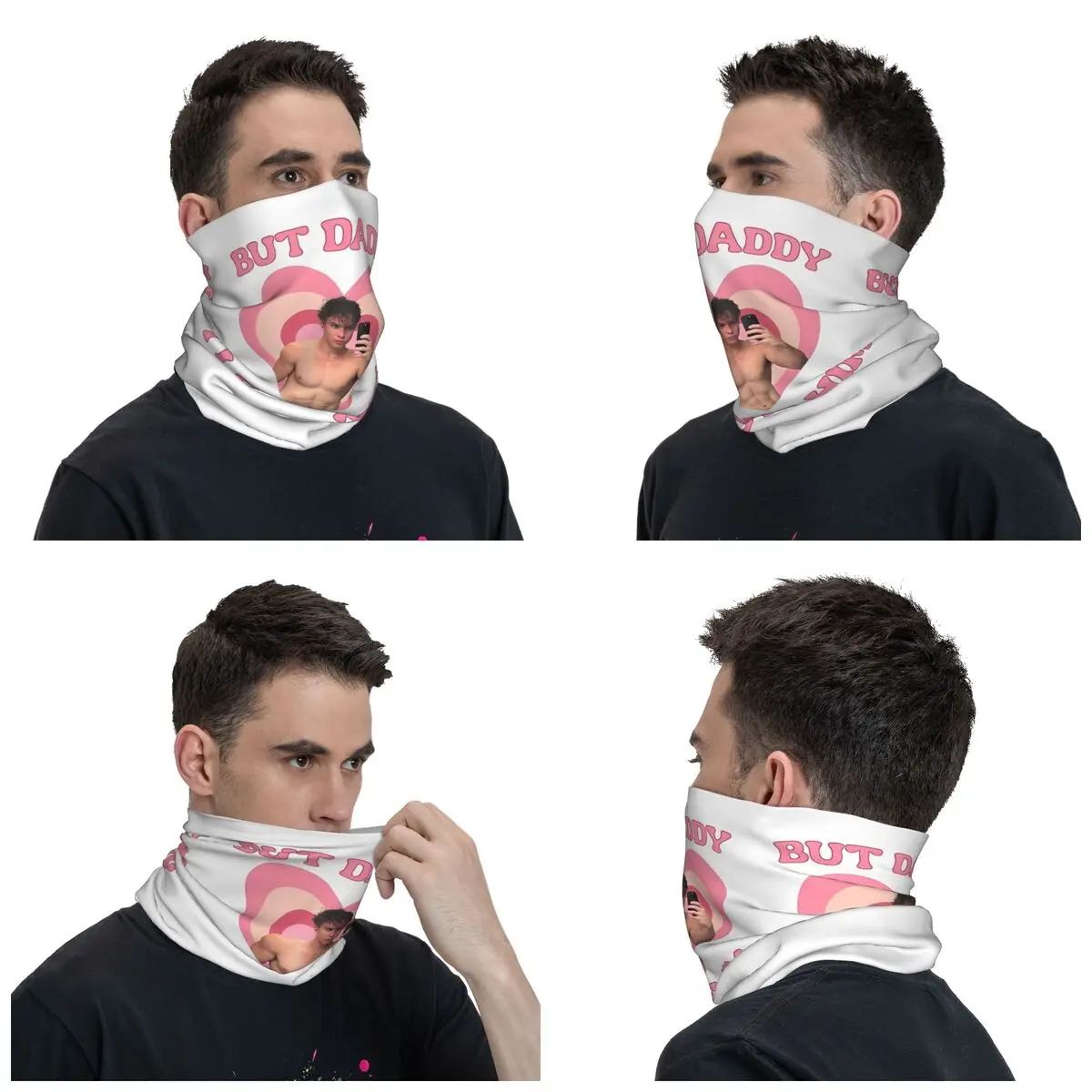 But Daddy I Love HIm Nicholas Chavez Bandana Neck Gaiter Mask Scarf Multifunctional Cycling Scarf Riding Unisex Adult Winter