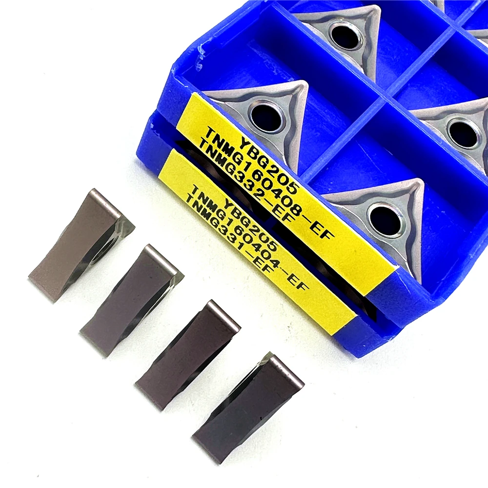 TNMG160404 TNMG160408-EF YBG205 ZCC.CT Original External Turning Tools High Quality lathe Carbide Insert Steel Parts Processing