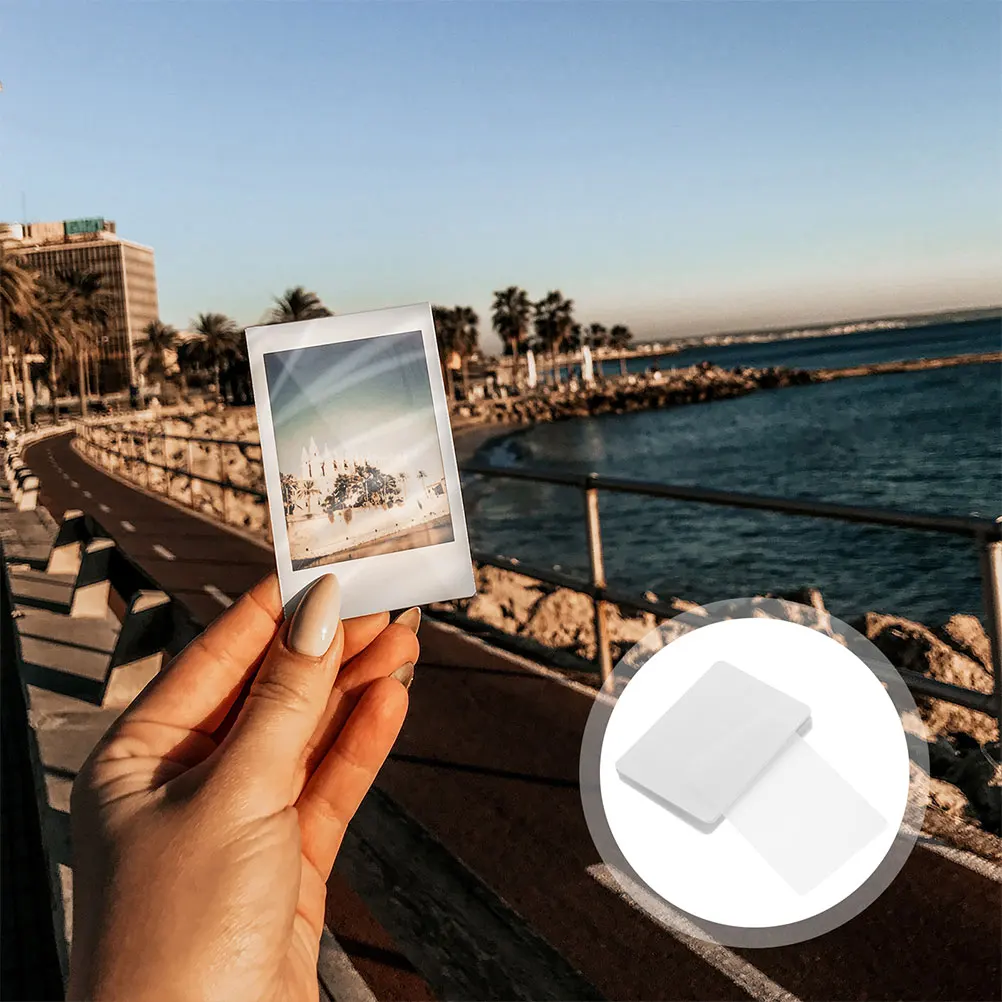 

20 Sheets 7 Inches Transparent Protective Film Lamination Supplies Waterproof Sealing Sheets Plastic Pouches Picture Display