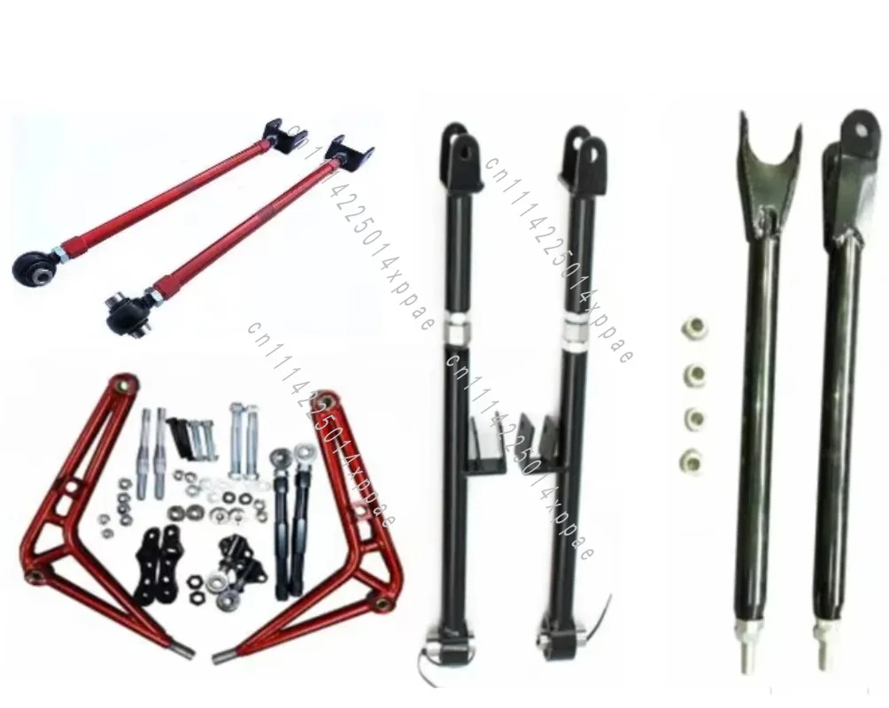 For Racing Drift Angle Kit Front Lower Control Arm Rear Toe Adjustable Tie Rod For Suspension Modification