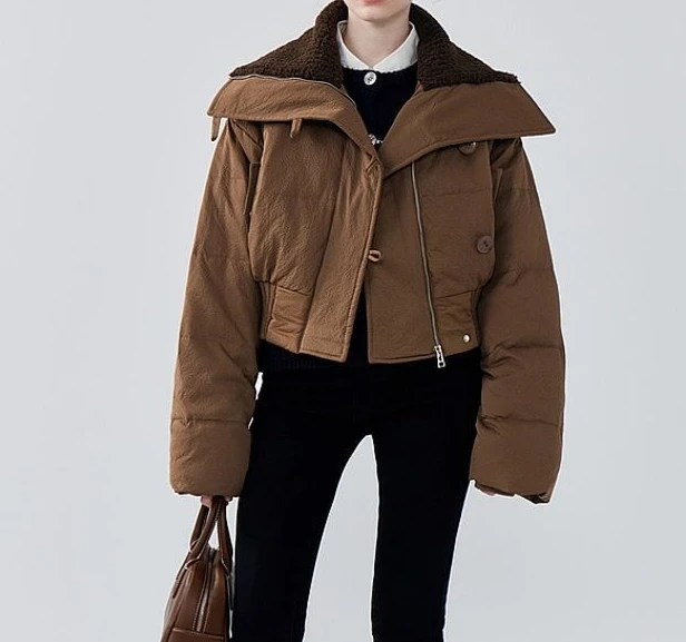 

2025 New Fashion Trend Thick Short Loose Designable Coat