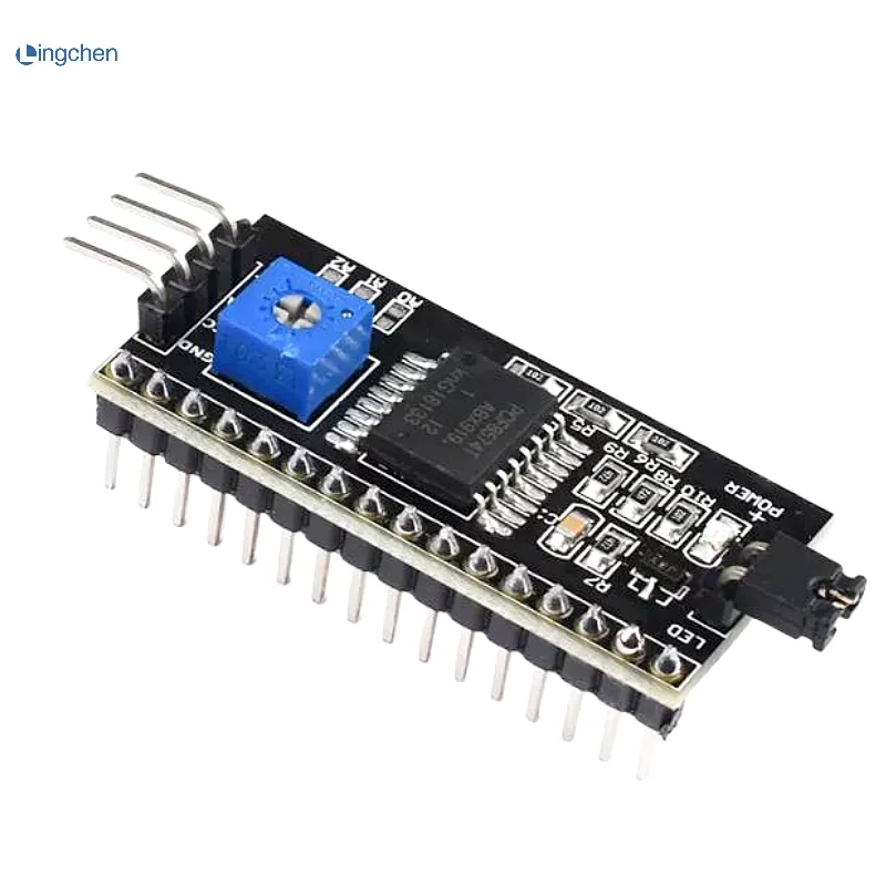 PCF8574 IIC I2C TWI SPI porta scheda di interfaccia seriale 1602 2004 LCD LCD1602 piastra adattatore modulo convertitore adattatore LCD