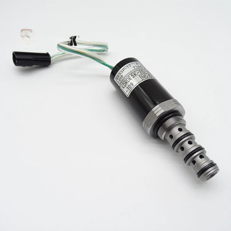 أجزاء حفارة صمام الملف اللولبي KDRDE5K-20/40C07-109 XE215 CLG925 SY335