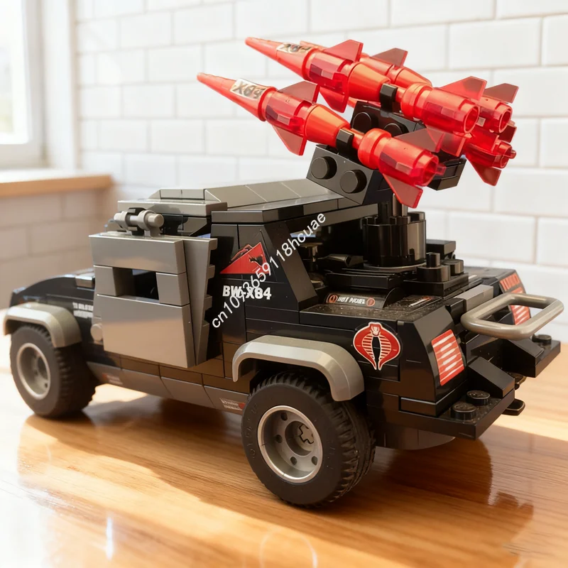 

360pcs MOC GO Joe Cobra Stinger Model Building Blocks Toy Architecture DIY Creative Idea Christmas Gifts Education Brick Kids
