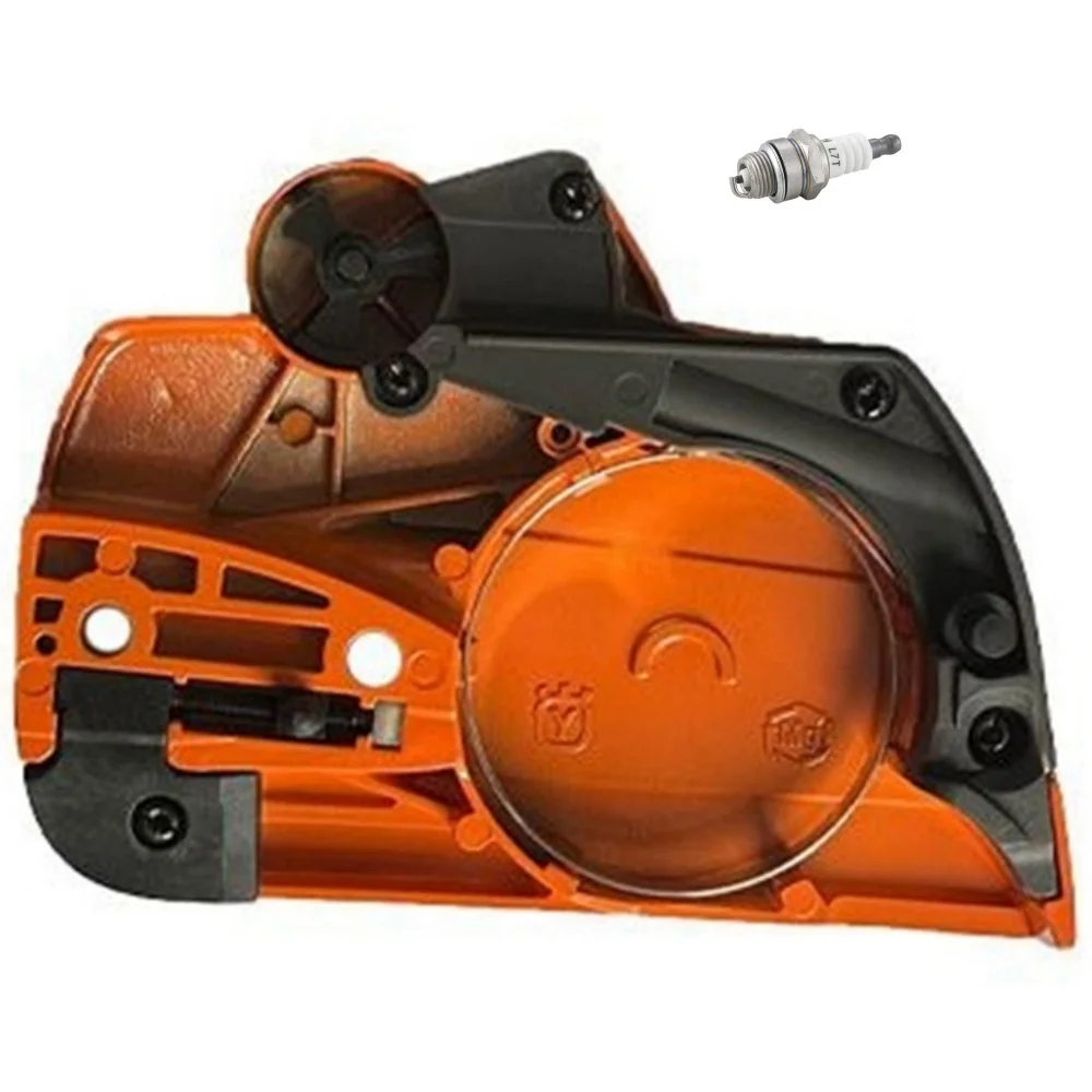 Replacement Chain Brake Clutch Side Cover For 460 455  Chainsaws 537286301 String Trimmer Accessories