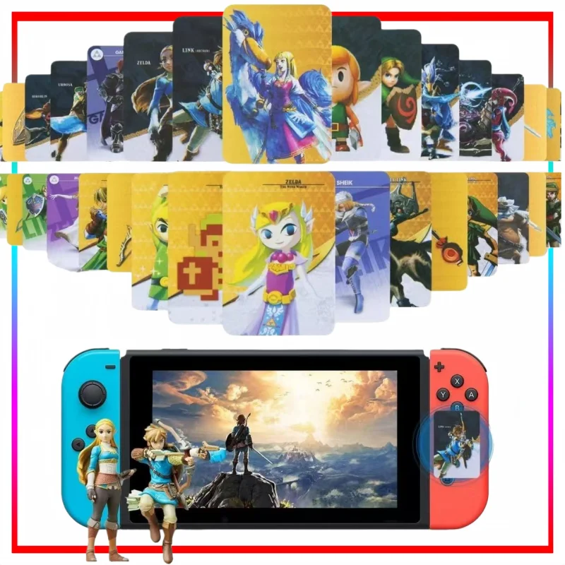 Novo Cartão Colecionável NFC Amiibo The Legend of Zelda: Breath of The Wild Chip de Jogo The Legend of Zelda: Tears of The Kingdom