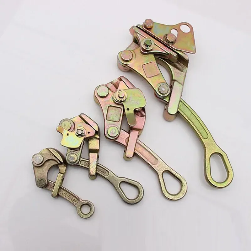 Universal Cable Clamp Tightener Steel Strand Multifunctional Tiger Head For Electric Construction