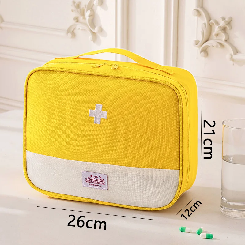 Tragbare Medizintasche Erste-Hilfe-Set für Geschäftsreisen, Outdoor, Wandern, Camping, Kleines Persönliches Erste-Hilfe-Set für Zuhause – Detail 18