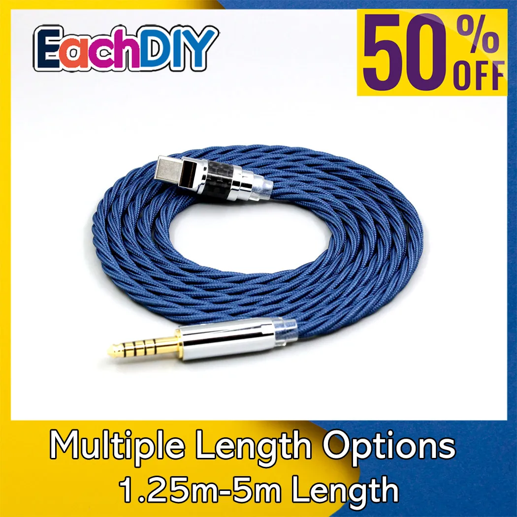 

Кабель для наушников из 99% чистого серебра OCC с графеновым сплавом и полной оболочкой для Mark Levinson 5909 No.5909, гарнитура с шумоподавлением LN009021