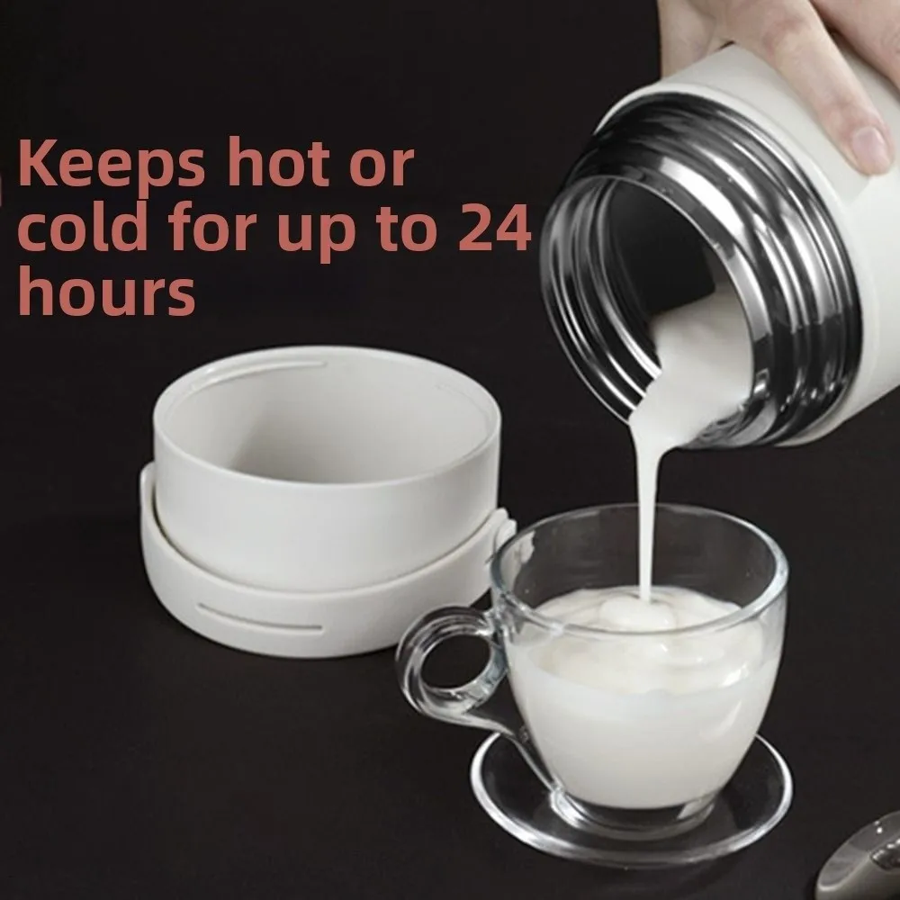 

Gifts Stainless Steel Stewing Cup Leak-Proof Storage Portable Food Jar Large Capacity Vacuum Insulated Container