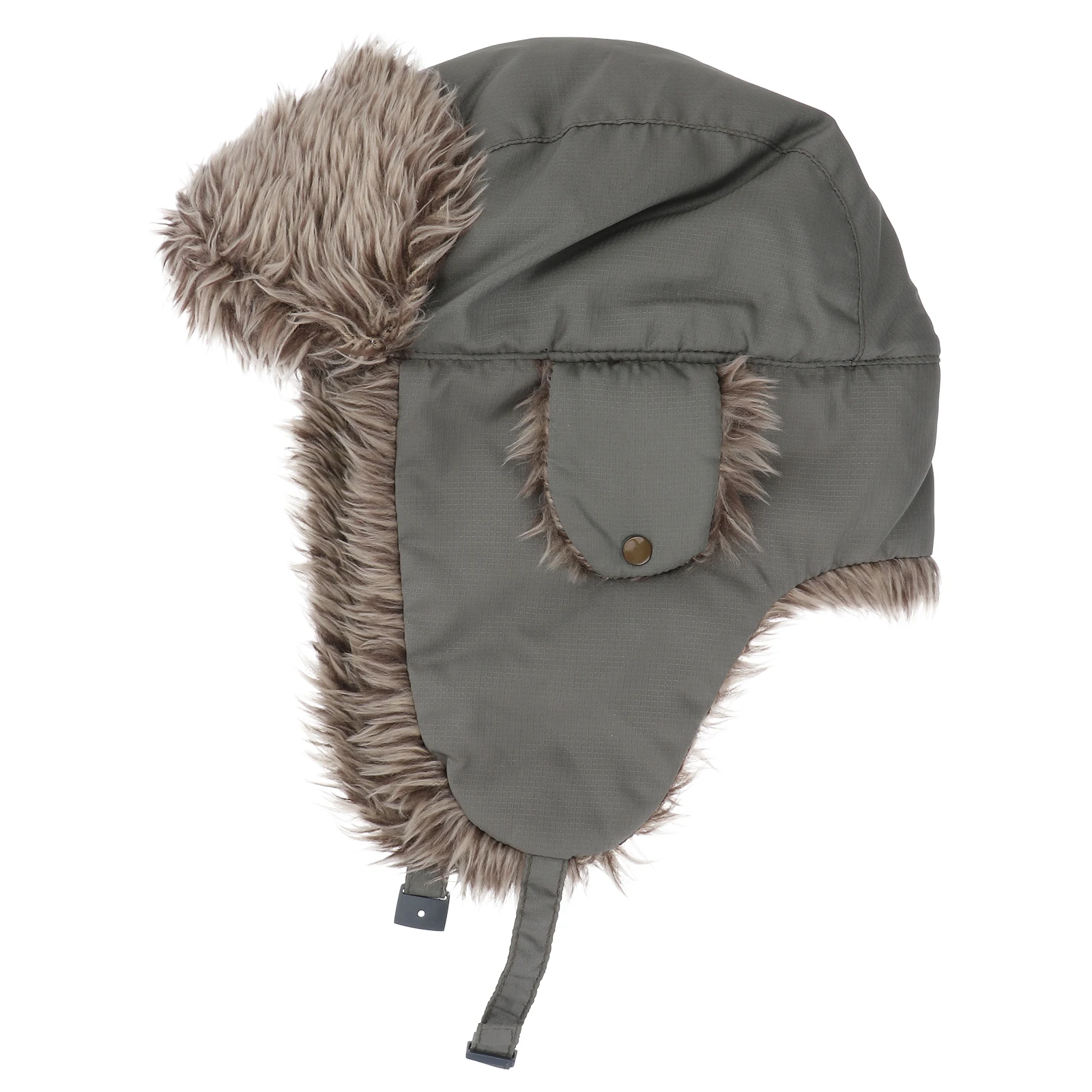 

Winter Ski Hat Earflap Trapper Unisex Hats Men Women Cap Thick Long Flap Warm Outdoor Sports Adjustable Belt Chin